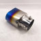 Auto Edelstahl Auspuffrohr Endrohr, Für Citroen C3 2016-2024 Auto Auspuff Schalldämpfer Auspuffblende Universal