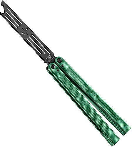 HEYNUT Multifunktionswerkzeug Flaschenöffner, Aluminium, geeignet für Camping, Outdoor Survival, Grün