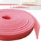 Randdämmstreifen Selbstklebend, Randdämmstreifen für Ausgleichsmasse, Selbstklebend Randdämmung Behnfugenband für Fußbodenheizung Estrich Abdichtung (50mm x 7mm x 20m - Rosa)