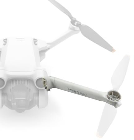 XBERSTAR Drohnenarmschale für DJI Mini 3 Pro Drohne vorne und hinten Arm Shell Reparatur Ersatzteile (links vorne)