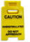 Caution Overstimulated Desk Sign, Funny Office Desk Signage Accessories Humor (1 PC)