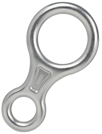 THINCAN 35KN Escalada 8 Belay Dispositivos Descendente Alta Resistencia Aluminio Escalada Rápel Herramienta Para Cuerdas Con 8-13 Mm Diámetro