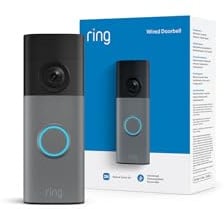 Ring Wired Video Doorbell (newest gen) | Video Doorbell Camera with Retinal 2K, up to 6x Enhanced Zoom | Wide Field of View | Two-Way Talk | 30-day free trial of Ring Subscription Plan