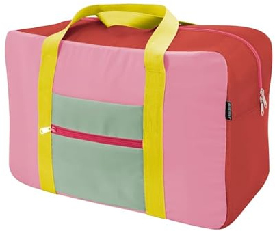 REMEMBER Freizeit- und Reisetasche, faltbar - B 49 × T 24 × H 35 cm - Bunte Freizeit- und Reisetasche (ROSI)