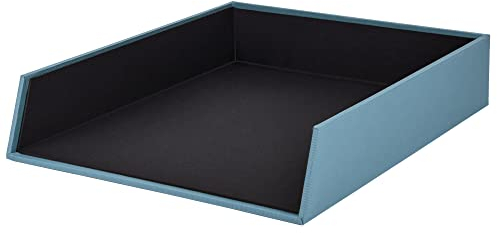 Rössler Papier 1335452150 - S.O.H.O. Ablagekorb für DIN A4, stapelbar, Denim, 1 Stück