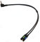 Headset Buddy Line-Level Input Audio Plus Headphone Monitoring with Built in Attenuator Adapter for iPhone, Smartphones (Mic-Line Plus)