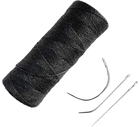 Weaving Nähgarn zur Anbringung von Haar Tresseb DIY Perücke Herstellung, mit 3pcs Weaving Nadeln