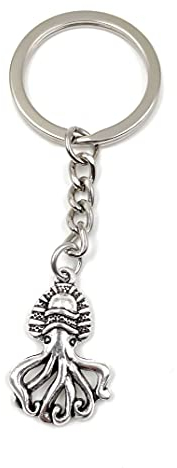 Onwomania - Oktopus Krake Meer Tier Schlüsselanhänger - Metall Glücksbringer ideal als Geschenk z.B. für den besten Freund, die beste Freundin, Mama - Für Männer, Frauen & Kinder