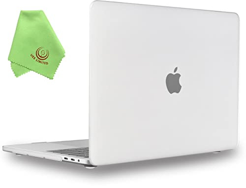 UESWILL Kompatibel mit MacBook Pro 15 Zoll 2019 2018 2017 2016 Modell A1990 A1707, Hartschale, glatt, matt, für MacBook Pro 15 Zoll mit Touchscreen und USB-C + Mikrofaser-Reinigungstuch