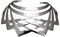 YAZILIND Legierung Choker einfache aussage Kurze Halskette Choker Kragen lätzchen Mode modeschmuck Geschenk Silber
