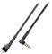 LZYDD Replacement Audio Cable for SteelSeries Arctis 1.3m 8 Pin to 3.5mm Headphones Black Gaming