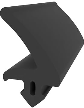 Dachfensterdichtung für Braas Dachflächenfenster – Schwarz | 6 Meter | Gummidichtung | 19 mm Höhe | Fensterdichtung | Zugluft- & Witterungsschutz