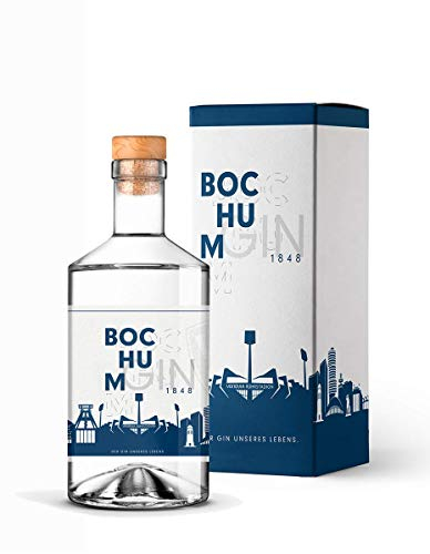 VfL Bochum Gin mit hochwertigen Geschenkverpackung | Einzelflasche 500ml | 46% Vol. | frischer Gin des VfL Bochum | Geschenkidee für echte Bochum Fans