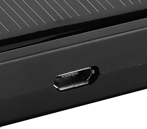 Reifendruckkontrollsystem, KIMISS Reifendruckkontrollsystem Solarbetriebene TPMS ABS-Detektorunterstützung Micro-USB-Aufladung mit LCD 6 Externer Sensor Passend für Wohnmobile