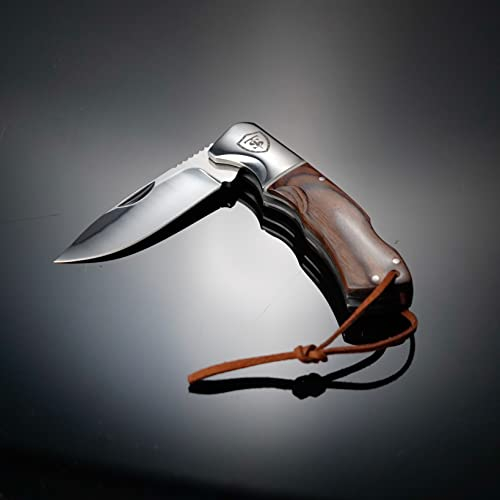 TS Knife ALPES 77br Stamina Klappmesser | Klingenlänge: 7,7 cm | Klappbares Taschenmesser für Outdoor und Camping | Edelstahlblech | Überlebensmesser, Wandern, Camping