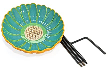 Wildlife World Keramik-Blumen-Serie (Afrikanische Gänseblümchen-Vogeltränke)