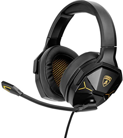 Automobili Lamborghini Cuffie Gaming con microfono per PC PS4 PS5 Xbox Smartphone Nintendo Switch multi piattaforma alta fedeltà