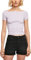 Urban Classics Women's Ladies Off Shoulder Rib Tee T-Shirt, Purple, XXL