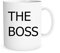 Stoneys Badges 11OZ The Boss Mug for Tea or Coffee