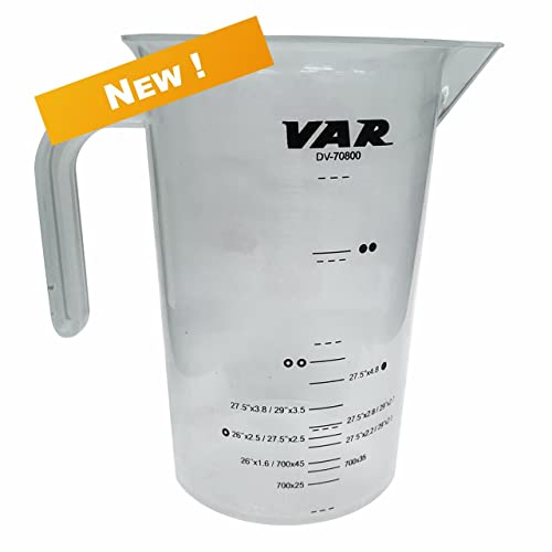 Var Carafe graduée Outils Unisexe-Adulte, Multicolore, Taille Unique