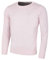 Calvin Klein Maglione in cotone da uomo, girocollo, morbido e traspirante, Rosa, L