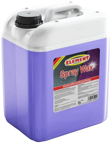 Element Sprühwachs Spray Wax 10L mit Abperleffekt | Synthetic Spray WAX | Autopflege für Glanz & Schutz | Sprühversiegelung | Schnellwachs Autowachs