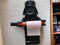 Porte-papier toilette Dark Vador de style Lego. Décoration murale sans percer le mur.