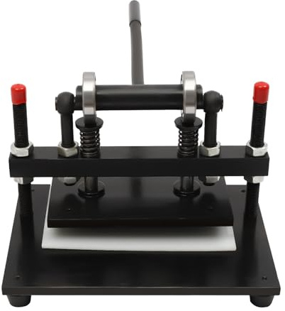 HarBin-Star 38 * 31cm Manual Leather Die Cutter, Steel Plate Press Cutting Embossing Machine, Lederstanzpresse Prägung Cutter