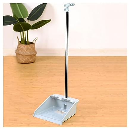 Moderno Set di Scopa e Paletta con Manico Lungo Set di spazzatrici per Strumenti di Pulizia per la casa Conveniente