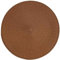 Secret de Gourmet - Set de Table Rond Tressé 38cm Camel Foncé