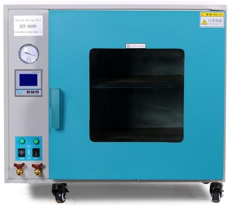 Bonxrdun Vakuum-Trockenofen, 90L Labor-Trocken- Und Heizofen Mit Vakuummeter Und Digitaler Steuerung Digitaler Umluft-Konvektionstrockenofen Fürs Labor