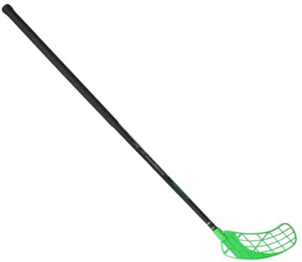 rockible Bastone da Hockey su Prato con Lunghezza Dell'asta Estesa, Mano Sinistra Verde