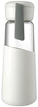 SJZZJSBX Wasserflasche, Wasserflasche mit Deckel, perfekt für Reisen, Camping, Wandern, Wasserkrug für die Schule der Kinder, Wasserkocher mit Bürste, Wasserkrug (Farbe: Blau)