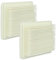vhbw 2x filtre compatible avec Bosch UniversalVac 18 aspirateur - filtre HEPA/à plis plats blanc