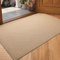 COLOR&GEOMETRY Door Matts Indoor 44 x 76 cm, Thin Indoor Door Mats Non Slip, Absorbent Dirt Trapper Easy Clean Doormats Inside, Khaki (Rolled-up NO Creases)