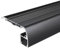 Jievmrs Door Threshold Strip Decorative Stair Corner Protection Strips, Metal Tile Edge Trim Cover Bar for Staircase, Anti-slip Stair Step Decoration Strip, Easy to Use