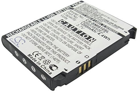 TollCor Batteria di ricambio da 1200 mAh/3,7 V per Samsung P/N: AB653850EB, AB653850EZ, AB653850EZBSTD, AB663450EZ