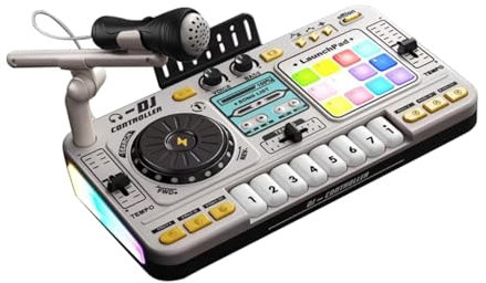 Musikalisches DJ Set für Kinderpartymixer für Kinder, Die Sich Am Soundeffekt Kratzen, Style C