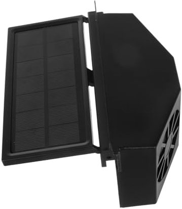 Zerodeko Solar Powered Car Window Fan for Cooling Enhanced Air Circulation and Efficient Ventilation Car Exhaust Fan