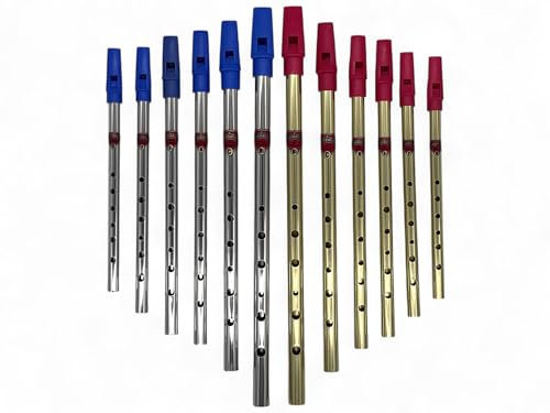 Tin Whistle Generation Irische Flöte Penny Whistle Nickel Messing (Messing, C)