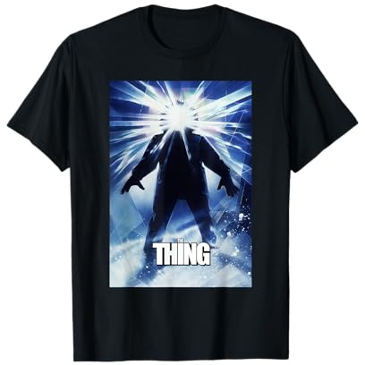 The Thing Glowing Silhouette Movie Poster T-Shirt