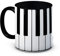 Piano Keys Keyboard Musical - Ceramic Coffee Mug