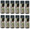 Deco Color 12er Sparpack MILITÄR Army Militärlack Lackspray 400ml Nato freie Farbauswahl (12 Dosen in panzergrau RAL 7016)