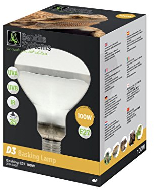 Aquarium Systems 217014 D3 UV Basking Lamp - 100W - E27