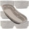 100 Pack 700ml Cardboard Pulp Biodegradable Hospital Vomit Dish Kidney Bowls