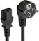 FSKE 5M CEE 7/7 SCHUKO-C13 Câble d'alimentation,3 Pin AC Cordon électrique Secteur pour Ordinateur Portable,moniteurs de PC,scanners,télévision,imprimante