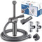 Bidet Handbrause Set SonTiy Toilette Bad Bidet Aufsatz Waschen Duschkopf mit Einstellbarem Druck &Halterung, Schlauch Messing Bidet Armaturen für WC, Persönliche Hygiene & Windelreinigung