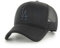 '47 Los Angeles Dodgers MLB Tri Tone Foam Offside Schwarz Verstellbare Trucker Cap One-Size