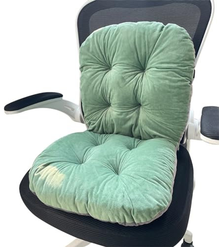 HMWQC P6KO22E57PA13C7T - Cuscino per sedia a dondolo con schienale alto, cuscino per sedia a dondolo con schienale rilassante, 43,2 x 43,2 x 43,2 cm, verde frutta, P6KO22E57PA13C7T