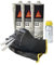 Sika Sikaflex 522 STP Kleber - Wohnwagen Dichtmasse mit Aktivator 205 - ideal zum Abdichten von Alu, Stahl & Kunststoff, 3x 300ml weiß mit 5 Düsenspitzen + Aktivator
